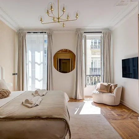 Lägenhet 3-bedroom Luxurious And Elegant Family Flat - Vendome - With Ac Paris