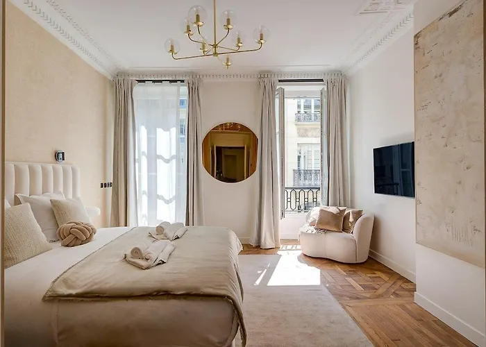 Lägenhet 3-bedroom Luxurious And Elegant Family Flat - Vendome - With Ac Paris